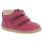 Bobux Su Timber Boot 7281 Red (Cranberry 26) Leather – Girls Boots - Crep Direct UK