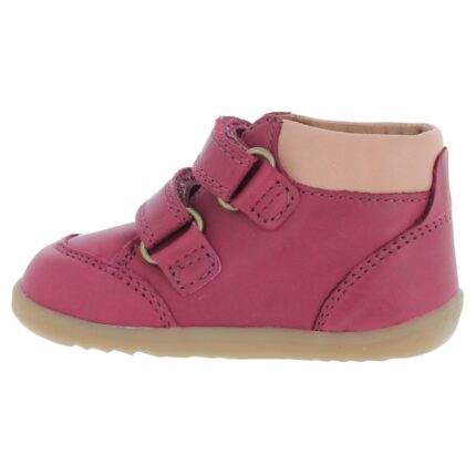 Bobux Su Timber Boot 7281 Red (Cranberry 26) Leather – Girls Boots - Crep Direct UK