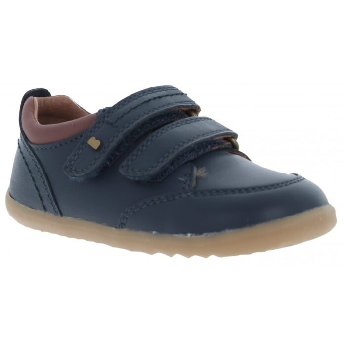 Bobux Su Timber Low 7501 Blue (Navy 01) Leather – Boys Shoes - Crep Direct UK