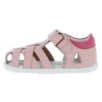 Bobux Step Up Tropicana II 732317 Closed Toe Sandals – Seashell Guava – Girls Sandals - Crep Direct UK