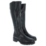 Gabor Sadberge L 52.787 Knee High Boots – Black Leather – Womens Boots - Crep Direct UK Gabor Sadberge L 52.787 Knee High Boots – Black Leather – Womens Boots - Crep Direct UK