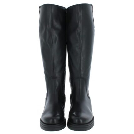 Gabor Sadberge L 52.787 Knee High Boots – Black Leather – Womens Boots - Crep Direct UK