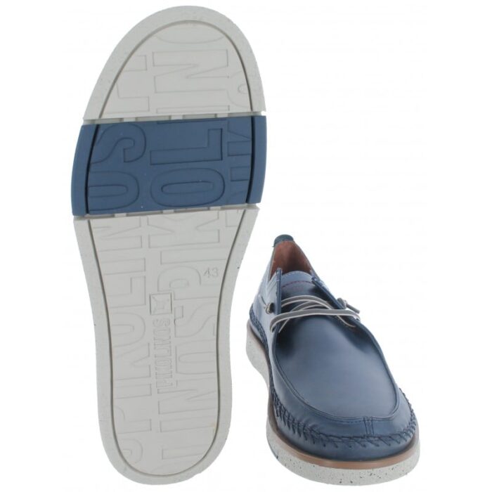 Pikolinos San Juan M6L-4274C1 Shoes – Blue Leather – Mens Shoes - Crep Direct UK