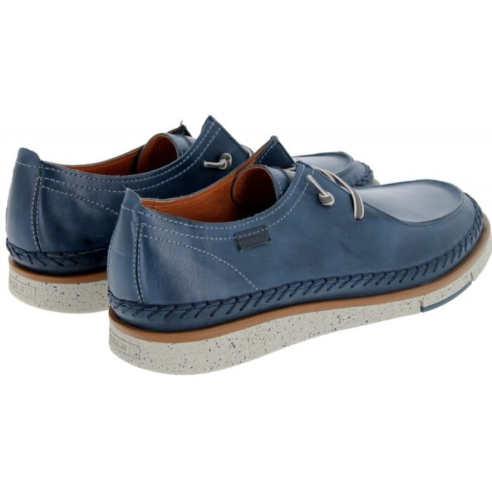 Pikolinos San Juan M6L-4274C1 Shoes – Blue Leather – Mens Shoes - Crep Direct UK