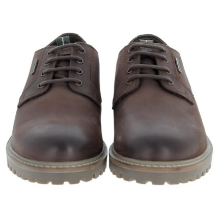 Barbour Sandstone Derby Shoes MFO0714 – Choco Leather – Mens Shoes - Crep Direct UK