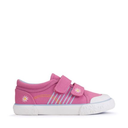 Start-Rite Sandy Beach Canvas Shoes – Pink Canvas – Girls Shoes - Crep Direct UK Start-Rite Sandy Beach Canvas Shoes – Pink Canvas – Girls Shoes - Crep Direct UK