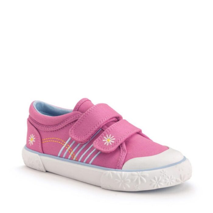 Start-Rite Sandy Beach Canvas Shoes – Pink Canvas – Girls Shoes - Crep Direct UK