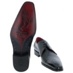 Jeffery West Scarface K861 Shoes – Black Leather – Mens Wedding Shoes - Crep Direct UK