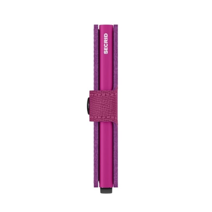 Secrid Mini Wallet Crisple – Fuchsia – Personalised Gifts for Her - Crep Direct UK