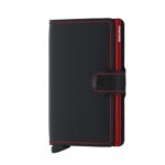 Secrid Mini Wallet Matte – Black Red – Personalised Gifts for Her - Crep Direct UK