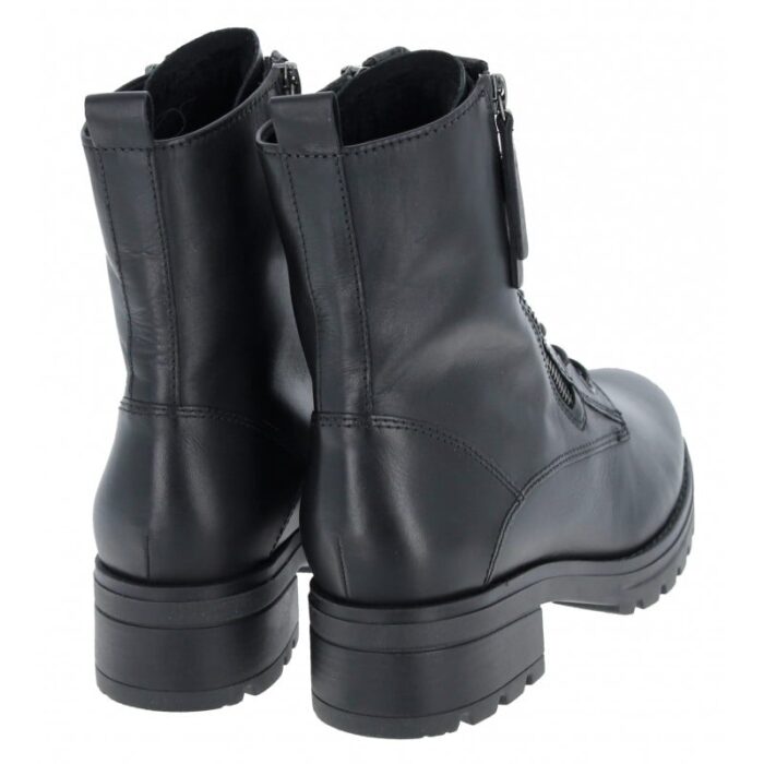 Gabor Serve 32.785 Ankle Boots – Black Leather – Womens Boots - Crep Direct UK