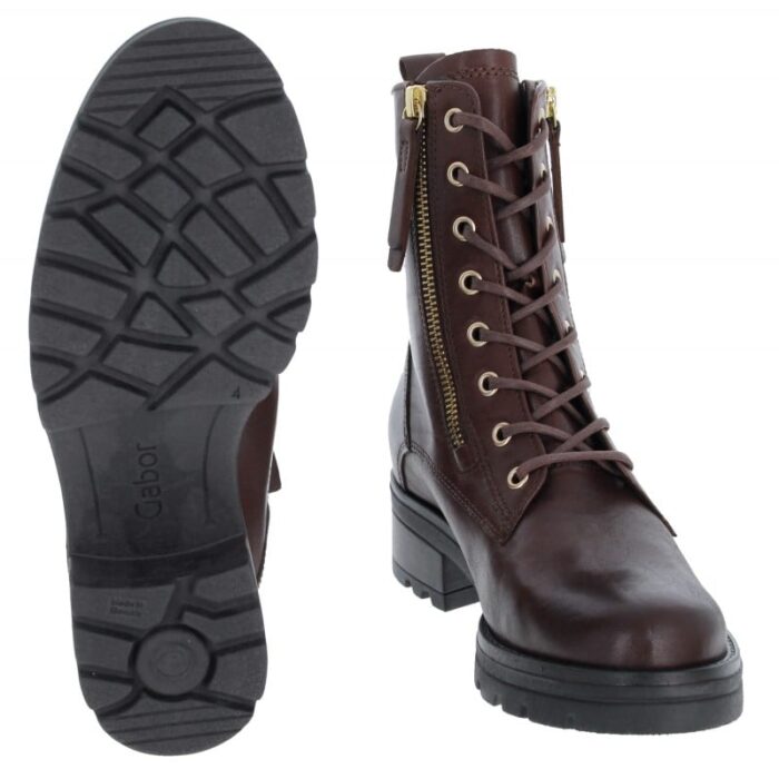 Gabor Serve 52.785 Ankle Boots – Sattel Leather – Womens Boots - Crep Direct UK