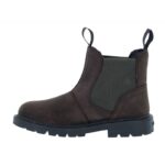 Geox J16FAA J Shaylax Ankle Boots – Coffee/Dk Olive – Boys Boots - Crep Direct UK
