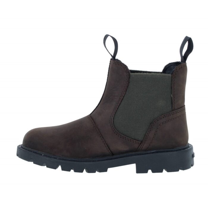 Geox J16FAA J Shaylax Ankle Boots – Coffee/Dk Olive – Boys Boots - Crep Direct UK
