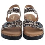 Gabor Shout 62.700 Wedge Sandals – Natur Leopard – Womens Sandals, Sliders & Toe Posts - Crep Direct UK