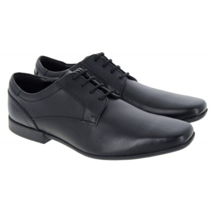 Clarks Sidton Lace Shoes – Black Leather – Mens Shoes - Crep Direct UK