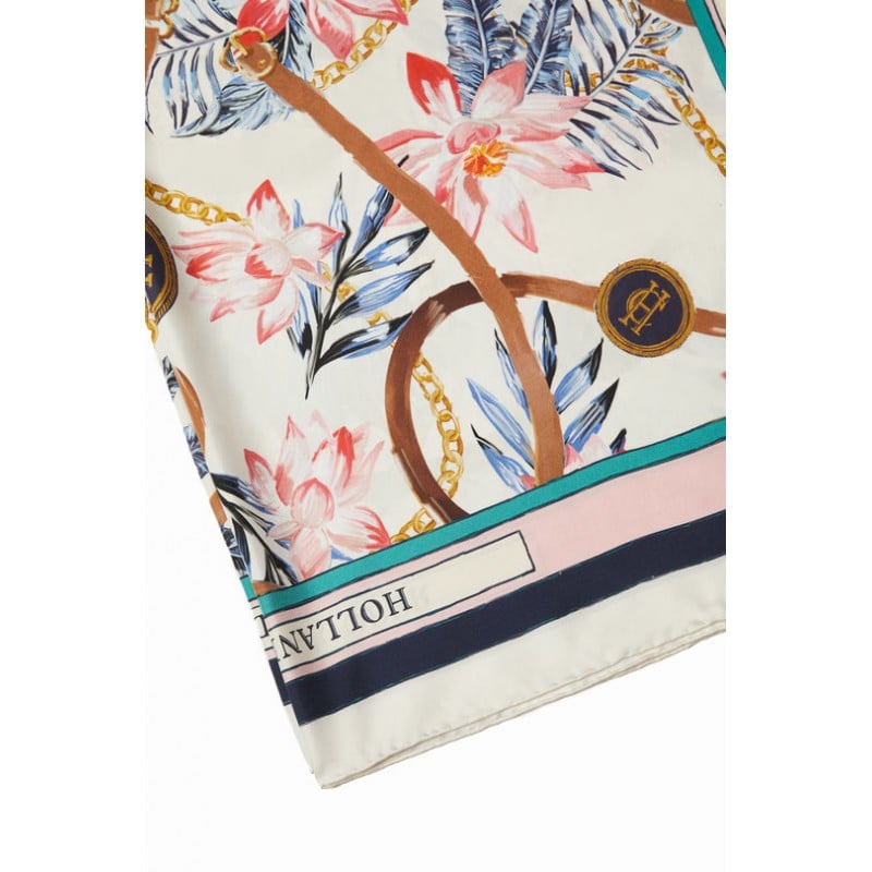 Holland Cooper Silk Scarf – Seychelles – Ladies Clothing - Crep Direct UK