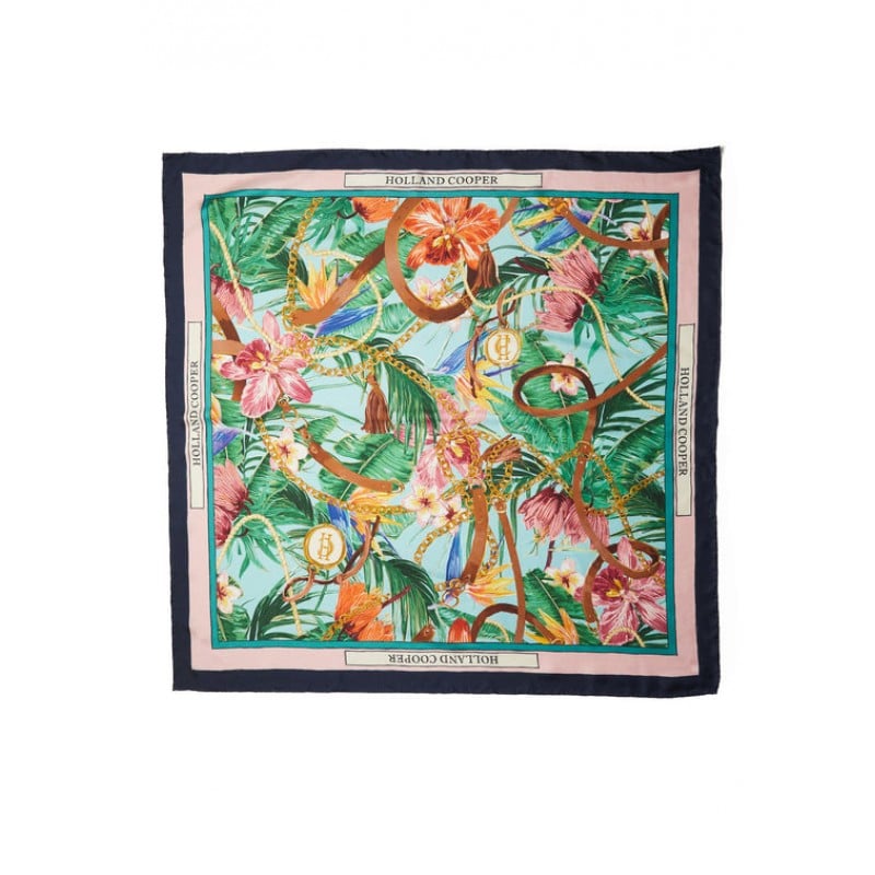 Holland Cooper Silk Scarf – St Lucia – Ladies Clothing - Crep Direct UK Holland Cooper Silk Scarf – St Lucia – Ladies Clothing - Crep Direct UK