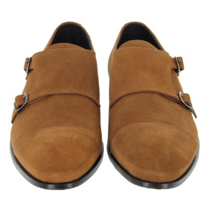 The Golden Boot Golden Boot Silva 5809 Monk Shoes – Cuero Suede – Mens Shoes - Crep Direct UK
