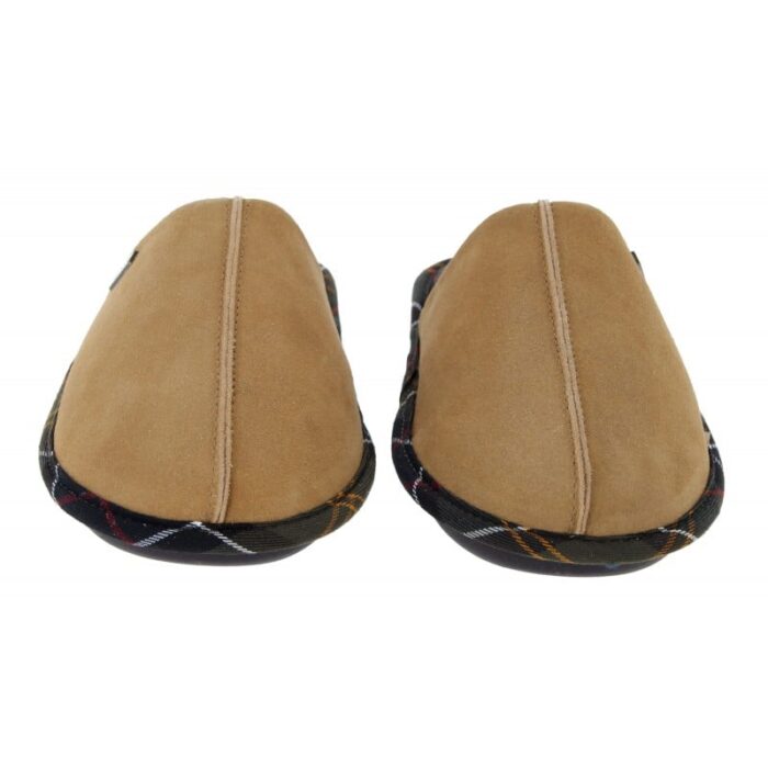 Barbour Simone Mule Slippers LSL0017 – Chestnut – Womens Slippers - Crep Direct UK