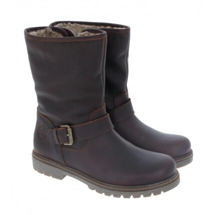 Panama Jack Singapur Boots – Chestnut Leather – Womens Boots - Crep Direct UK