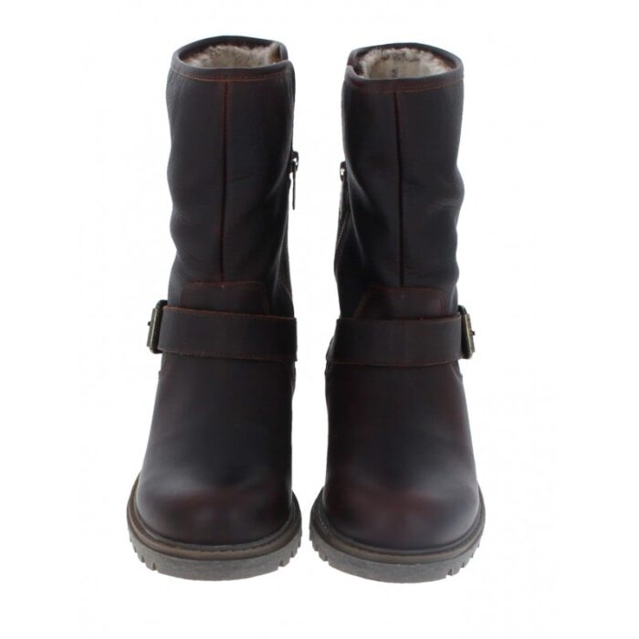 Panama Jack Singapur Boots – Chestnut Leather – Womens Boots - Crep Direct UK