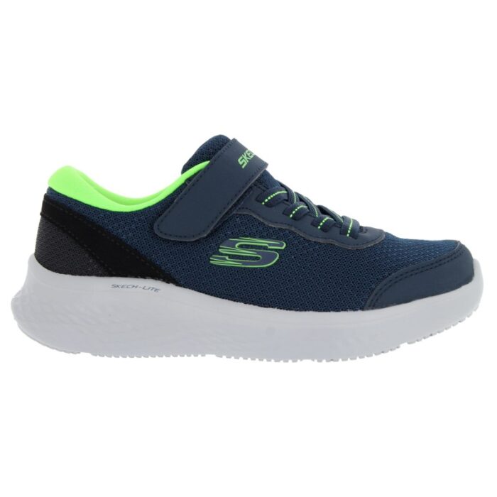 Skechers Skech-Lite Pro Sprint Surge 404015L Trainer – Navy / Lime – Boys Shoes - Crep Direct UK