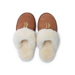 Holland Cooper HC Shearling Slippers – Tan Suede – Womens Slippers - Crep Direct UK Holland Cooper HC Shearling Slippers – Tan Suede – Womens Slippers - Crep Direct UK