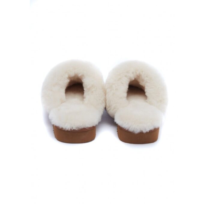 Holland Cooper HC Shearling Slippers – Tan Suede – Womens Slippers - Crep Direct UK