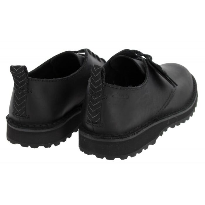 Clarks Solsbury Lace Shoes – Black Leather – Mens Shoes - Crep Direct UK