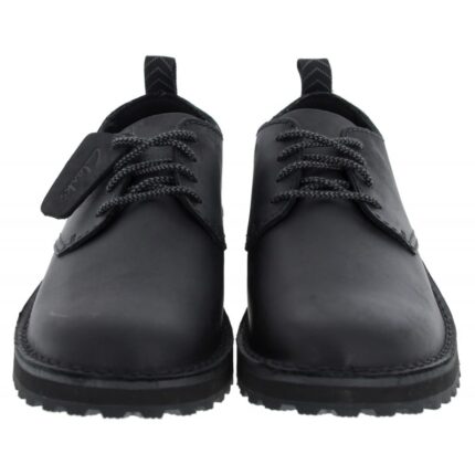 Clarks Solsbury Lace Shoes – Black Leather – Mens Shoes - Crep Direct UK