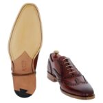 Barker Spencer Shoes – Antique Rosewood/Navy Calf Leather – Mens Shoes - Crep Direct UK