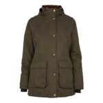 Holland Cooper Stamford Country Coat – Khaki – Ladies Clothing - Crep Direct UK