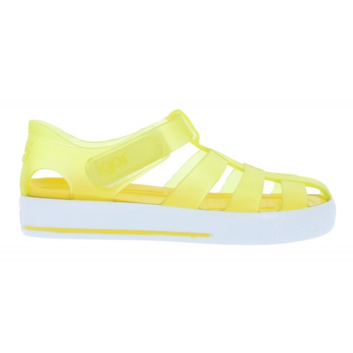 Igor Star Jelly Sandals – Amarillo – Girls Sandals - Crep Direct UK