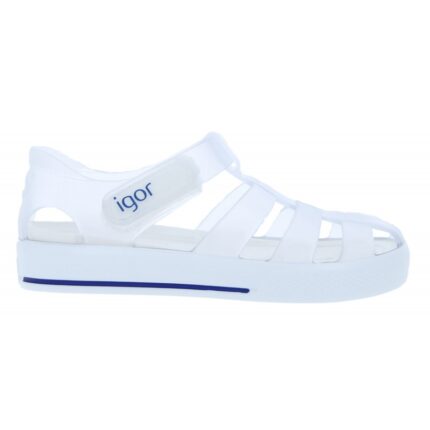 Igor Star Jelly Sandals – White/Blanco – Boys Sandals - Crep Direct UK Igor Star Jelly Sandals – White/Blanco – Boys Sandals - Crep Direct UK