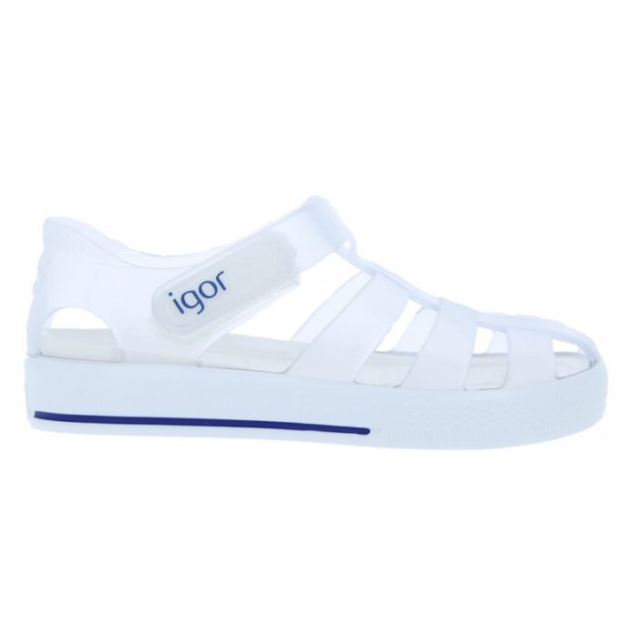 Igor Star Jelly Sandals – White/Blanco – Girls Sandals - Crep Direct UK