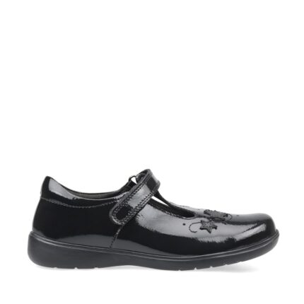 Start-Rite Star Jump School Shoes – Black Patent – Girls School Shoes - Crep Direct UK