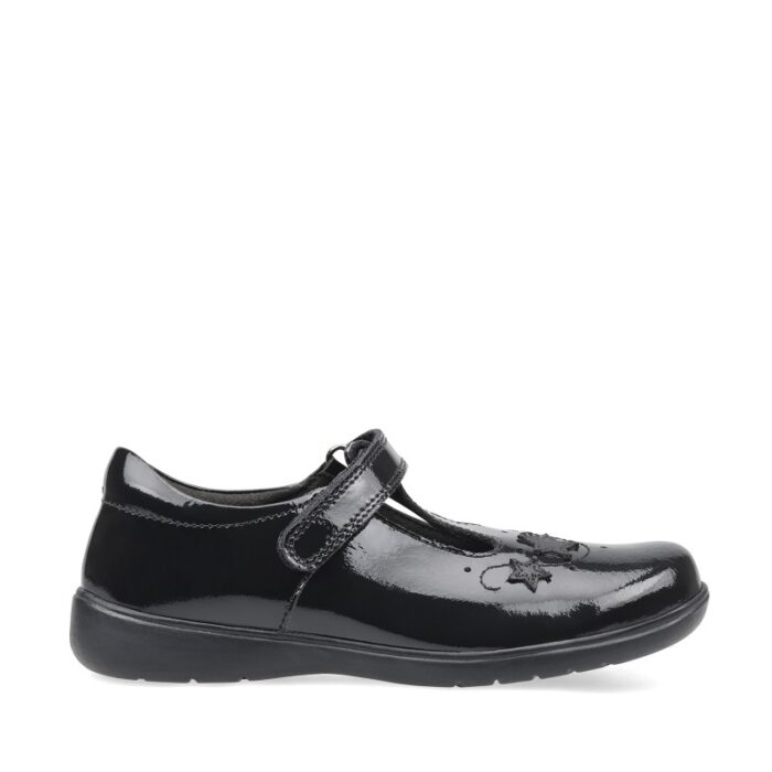 Start-Rite Star Jump School Shoes – Black Patent – Girls School Shoes - Crep Direct UK