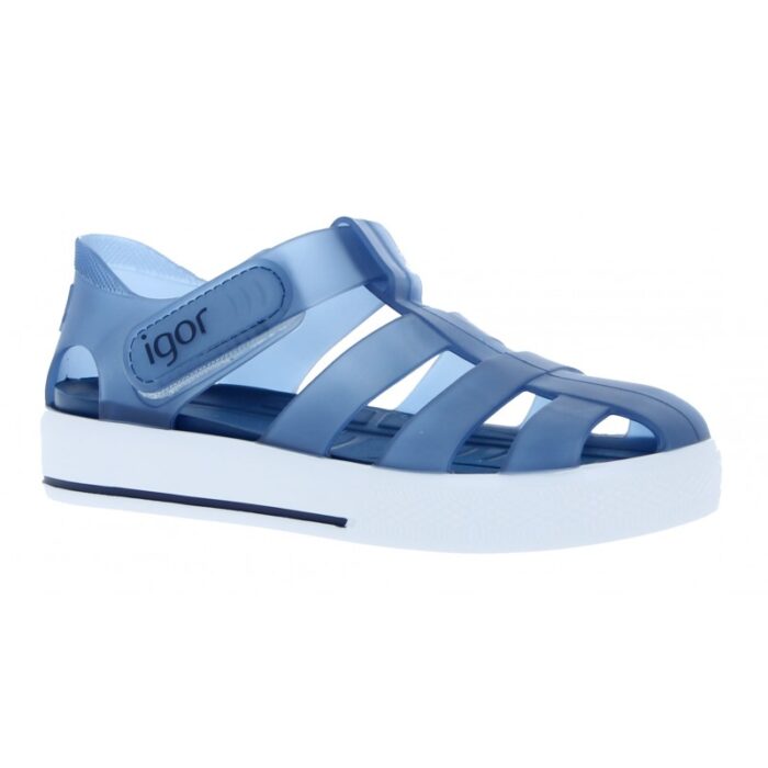 Igor Star Jelly Sandals – Navy – Girls Sandals - Crep Direct UK
