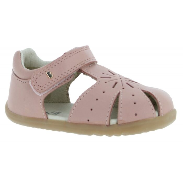 Bobux Step-Up Compass 7349 Sandals – Rose Leather – Girls Sandals - Crep Direct UK