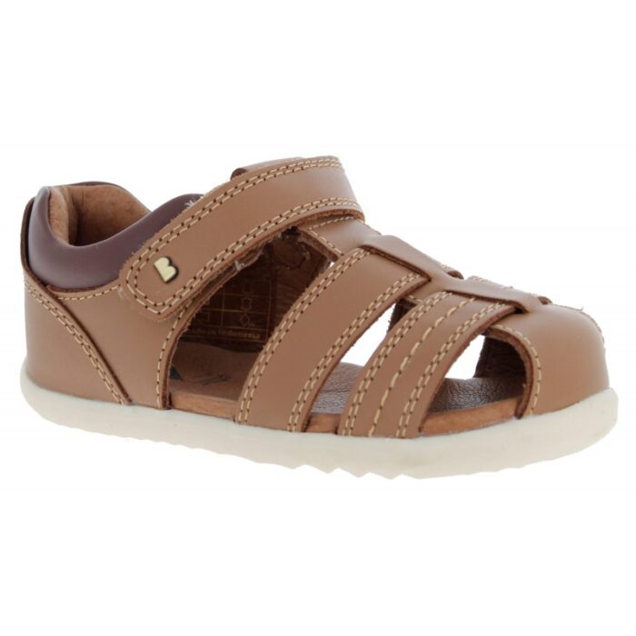 Bobux Step Up Roam 7292 Sandals – Caramel & Toffee – Boys Sandals - Crep Direct UK