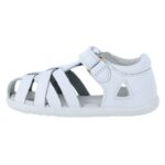Bobux Step Up Tropicana II 732307 Closed Toe Sandals – White Leather – Girls Sandals - Crep Direct UK Bobux Step Up Tropicana II 732307 Closed Toe Sandals – White Leather – Girls Sandals - Crep Direct UK