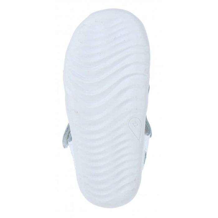Bobux Step Up Tropicana II 732307 Closed Toe Sandals – White Leather – Girls Sandals - Crep Direct UK