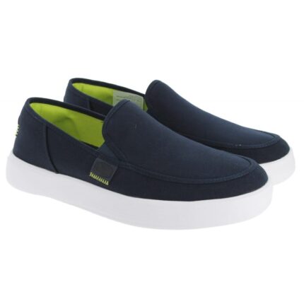 Hey Dude Sunapee Canvas 41093 Shoes – Navy/White – Mens Shoes - Crep Direct UK