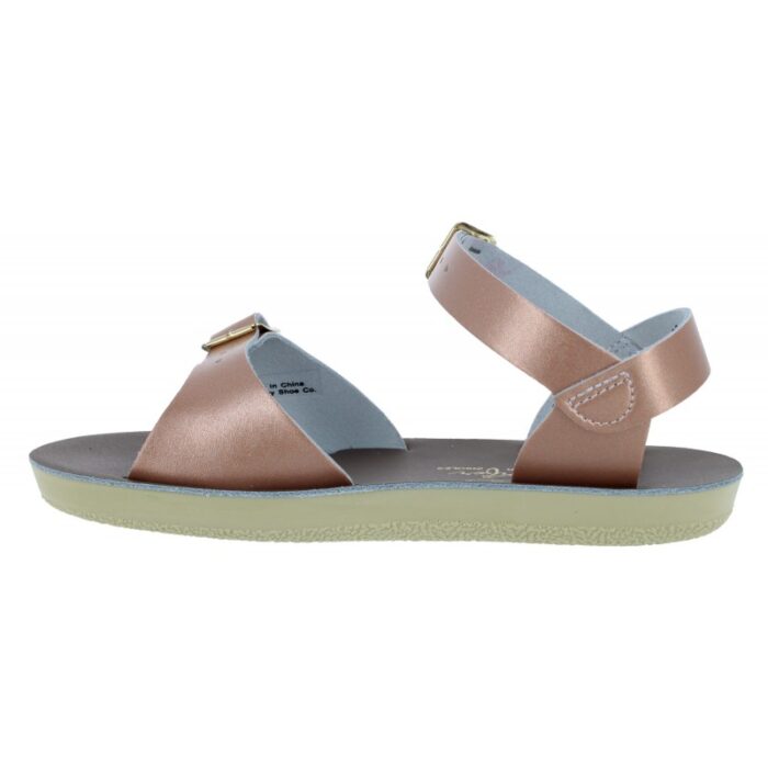 Salt-Water Surfer 1721 Childrens Sandals – Rose Gold – Girls Sandals - Crep Direct UK