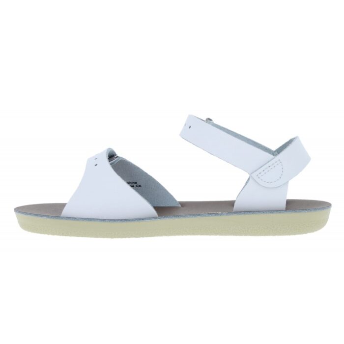 Salt-Water Surfer 1703 Childrens Sandals – White – Girls Sandals - Crep Direct UK