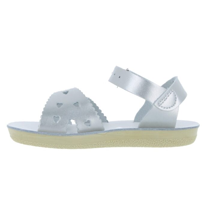 Salt-Water Sweetheart 1412 Sandals – Silver – Girls Sandals - Crep Direct UK