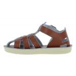Salt-Water Shark 4405 Childrens Closed Toe Sandals – Tan – Boys Sandals - Crep Direct UK Salt-Water Shark 4405 Childrens Closed Toe Sandals – Tan – Boys Sandals - Crep Direct UK