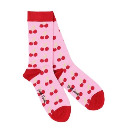Swole Panda Cherry Bamboo Socks – Pink – Ladies Clothing - Crep Direct UK Swole Panda Cherry Bamboo Socks – Pink – Ladies Clothing - Crep Direct UK