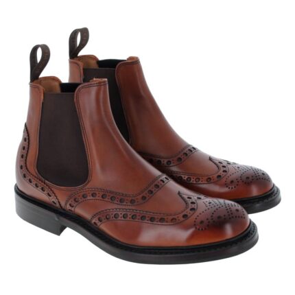 Joseph Cheaney Tamar R Boots - Dark Leaf - Mens Boots